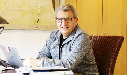 Wolfgang Hoderlein blickt ohne Zorn zurück. Wolfgang Hoderlein blickt ohne Zorn zurück.