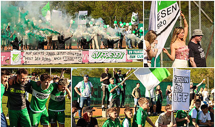 Die besten Fotos vom Pokalsieg des SV Friesen zum Durchklicken in unserer Bildergalerie. Die besten Fotos vom Pokalsieg des SV Friesen zum Durchklicken in unserer Bildergalerie.