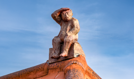 Das Bamberger Hottelmännla wird eingeweiht. Das Bamberger Hottelmännla wird eingeweiht.