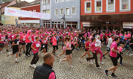 Pinklauf 2026 in Bad BrückenauPinklauf in Bad Brückenau: Startrekord und viele Bilder Pinklauf 2026 in Bad Brückenau