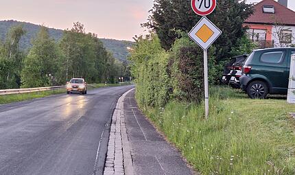 Gehweg von Wernarz ins Staatsbad: Abbruch Gehweg von Wernarz ins Staatsbad: Abbruch