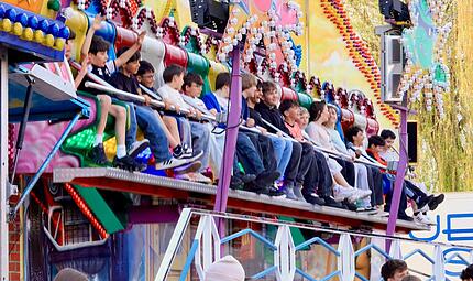 Noch bis Dienstag (21. April) läuft das Frühlingsfest in Hammelburg am Bleichrasen. Noch bis Dienstag (21. April) läuft das Frühlingsfest in Hammelburg am Bleichrasen.