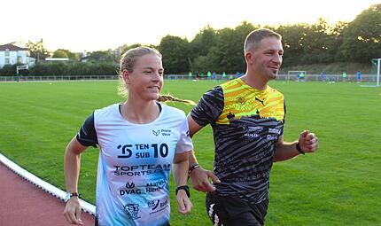 Kristin und Steffen Gertscher haben sich für den Ironman auf Hawaii qualifiziert. Kristin und Steffen Gertscher haben sich für den Ironman auf Hawaii qualifiziert.