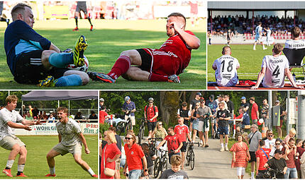 Die Fußball-Relegation in Coburg/Kronach/Lichtenfels sorgte wieder für tolle Bilder. Die Fußball-Relegation in Coburg/Kronach/Lichtenfels sorgte wieder für tolle Bilder.