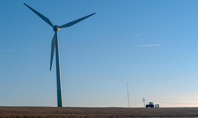 Windrad Sassendorf Das Sassendorfer Windrad ist die älteste Anlage im Landkreis Bamberg.