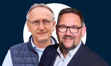 Günther Geyer und Sven Berwein Sie waren beide Bürgermeisterkandidaten: Günther Geyer (UWGH, links) und Sven Berwein (Junge Liste) werden in Höchstadt als potenzielle stellvertretende Bürgermeister gehandelt.