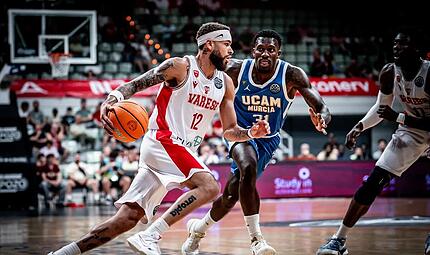 Bamberg Baskets empfangen Varese in der Champions League Hunter Hale ist der Star im Team von Varese. Am Dienstag sind die Italiener in der Champions League bei den Bamberg Baskets zu Gast.
