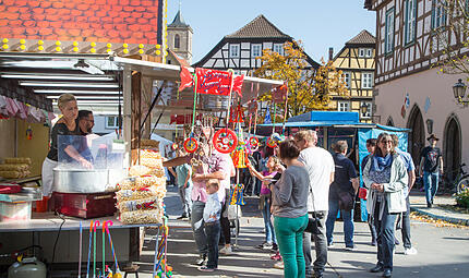 Herbstmarkt 2019 Münnerstadt Für die einen ist der Herbstmarkt ein sehr guter Markt, für andere überhaupt nicht.