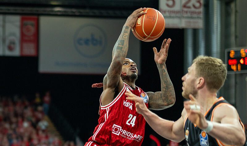 Überzeugte mit einer Energieleistung: Bambergs Aufbauspieler Cobe Williams. Überzeugte mit einer Energieleistung: Bambergs Aufbauspieler Cobe Williams.