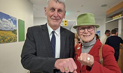Goldener Ehrenring Bad Brückenau: Pfister und Zimmermann Goldener Ehrenring Bad Brückenau: Pfister und Zimmermann