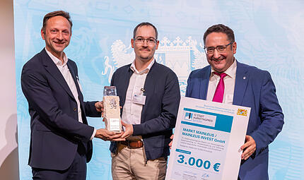 Stadtmarketingpreis für das Marktcafé Stadtmarketingpreis für das Marktcafé