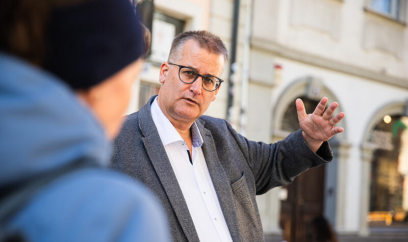 Bamberger Finanzreferent Bertram Felix muss um sein kämpfen. Bamberger Finanzreferent Bertram Felix muss um sein kämpfen.