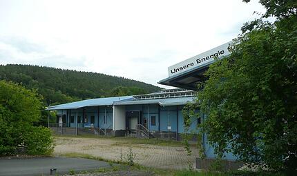 Verlassen ist das Gelände des Kronacher Schlachthofs. Verlassen ist das Gelände des Kronacher Schlachthofs.