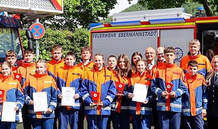 Gewinnergruppen der Jugendolympiade Gewinnergruppen der Jugendolympiade