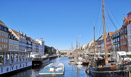 Der Nyhavn in Kopenhagen Der Nyhavn in Kopenhagen