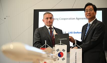 Rheinmetall kooperiert mit südkoreanischer Firma LIG D&A Rheinmetall kooperiert mit südkoreanischer Firma LIG D&A