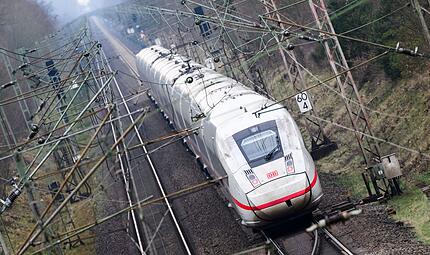 ICE der Deutschen Bahn ICE der Deutschen Bahn