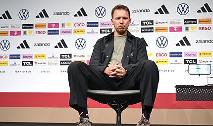Bundestrainer Julian Nagelsmann nimmt auch einige Franken mit zur Weltmeisterschaft. Bundestrainer Julian Nagelsmann nimmt auch einige Franken mit zur Weltmeisterschaft.