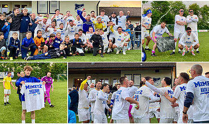 Der FC Mitwitz feiert die Kreisliga-Meisterschaft 2026 in Kronach/Lichtenfels. Der FC Mitwitz feiert die Kreisliga-Meisterschaft 2026 in Kronach/Lichtenfels.