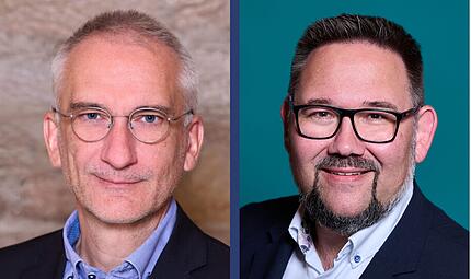 Stichwahl in Höchstadt: Alexander Schulz und Sven Berwein Alexander Schulz (CSU) und Sven Berwein (JL) stehen sich in der Stichwahl am 22. März gegenüber.