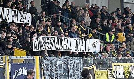 Die Fans der SpVgg Bayreuth haben sich schon für das Kompass-Modell ausgesprochen. Die Fans der SpVgg Bayreuth haben sich schon für das Kompass-Modell ausgesprochen.