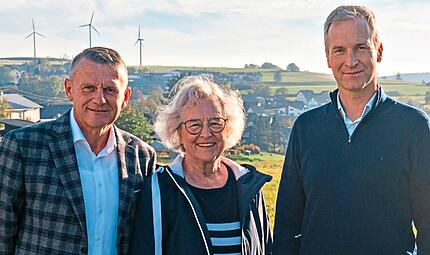 Ingo Ehrhardt, Christa und Frank Hammerschmidt (von links) sind Geschäftsführer des Unternehmens.Veronika Schadeck Ingo Ehrhardt, Christa und Frank Hammerschmidt (von links) sind Geschäftsführer des Unternehmens.Veronika Schadeck