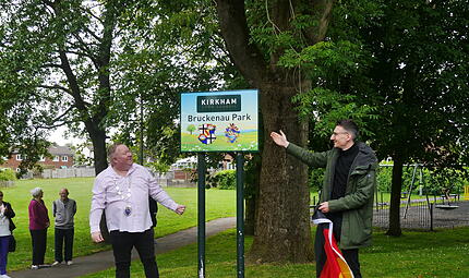 Brückenau Park in Kirkham Brückenau Park in Kirkham