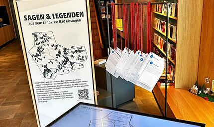 Noch bis zum 9. Juli ist die Ausstellung „Sagen & Legenden im Landkreis Bad Kissingen“ zu sehen. Noch bis zum 9. Juli ist die Ausstellung „Sagen & Legenden im Landkreis Bad Kissingen“ zu sehen.