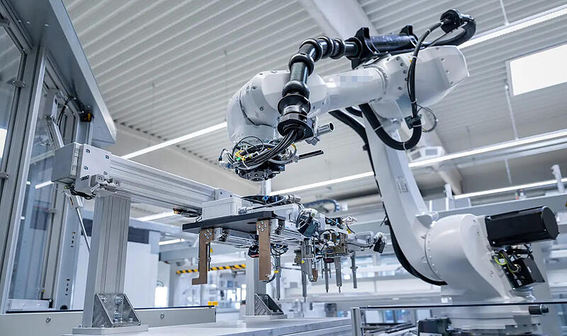 Roboter-Technologie bei Albert&Hummel Bamberg Roboter-Technologie bei Albert&Hummel Bamberg.