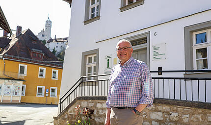 Hanngörg Zimmermann vor dem Amtsantritt als LandratForchheim & Fränkische Schweiz Hanngörg Zimmermann vor dem Amtsantritt als LandratForchheim & Fränkische Schweiz