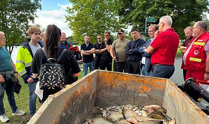 Kieswäsch Fischsterben Kieswäsch Fischsterben
