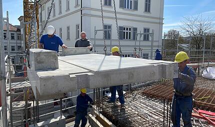 Sonnenhof-Hotel Bad Kissingen nimmt Gestalt an Sonnenhof-Hotel Bad Kissingen nimmt Gestalt an