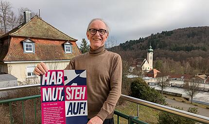 Walter Fronczek ist Botschafter für den 104. Deutschen Katholikentag, der vom 13. bis 17. Mai in Würzburg stattfindet. Walter Fronczek ist Botschafter für den 104. Deutschen Katholikentag, der vom 13. bis 17. Mai in Würzburg stattfindet.