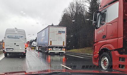 Stau auf Autobahnen im Landkreis Bad Kissingen: Schwerpunkte Stau auf Autobahnen im Landkreis Bad Kissingen: Schwerpunkte