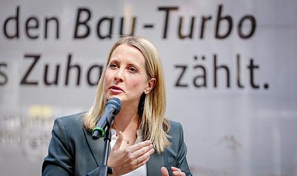 Bauministerin Hubertz Bauministerin Hubertz