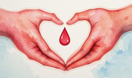 Ohne die Stammzellenspende hätte die Leukämie-Patientin aus Kulmbach nicht überlebt. Ohne die Stammzellenspende hätte die Leukämie-Patientin aus Kulmbach nicht überlebt.