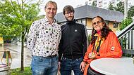 Alexander Kühn, Tobias Grassmann und Christiane Kerner haben sich gemeinsam mit weiteren Mitstreitern wochenlang im Aktionsbündnis "Bunter Heuchelhof" engagiert. Alexander Kühn, Tobias Grassmann und Christiane Kerner haben sich gemeinsam mit weiteren Mitstreitern wochenlang im Aktionsbündnis "Bunter Heuchelhof" engagiert.