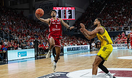 Ibi Watson kehrt ins Trainingszentrum der Baskets zurück - diesmal aber als Ulmer. Ibi Watson kehrt ins Trainingszentrum der Baskets zurück - diesmal aber als Ulmer.Archiv/Daniel Löb