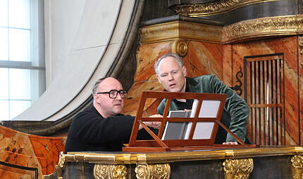 Malte Müller, Fernsehaufnahmen Kloster Banz Malte Müller, Fernsehaufnahmen Kloster Banz