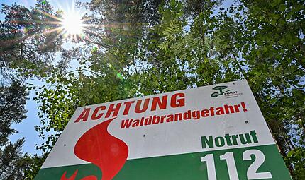 Waldbrandlage Waldbrandlage