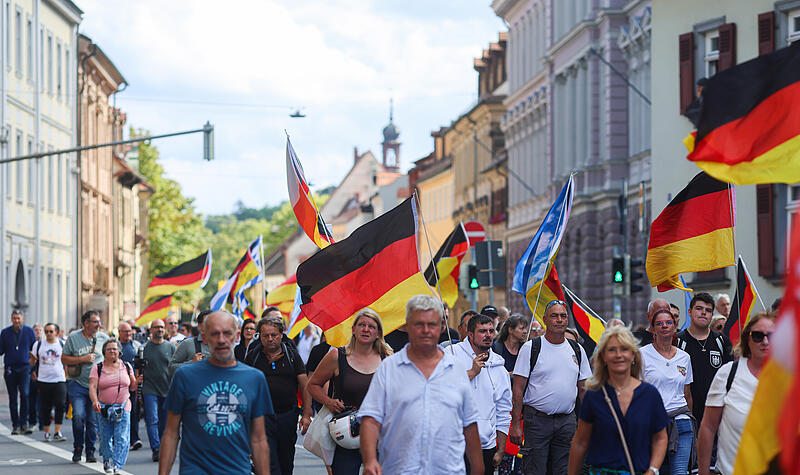 Projekt M1llion demonstriert in Bamberg für anderes Deutschland Projekt M1llion demonstriert in Bamberg für anderes Deutschland