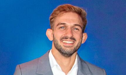Judokämpfer Max Heyder Der Judokämpfer Max Heyder ist zu Besuch beim Bayerischen Sportpreis in München.