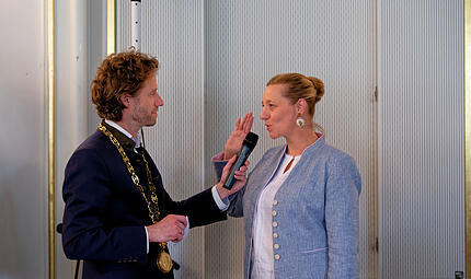 Eva Jutzler, frisch gewählte Dritte Bürgermeisterin von Bamberg Eva Jutzler, frisch gewählte Dritte Bürgermeisterin von Bamberg