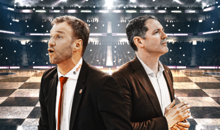 Wer hat in der ersten Play-off-Runde die Nase vorne: Anton Gavel (links) mit den BMA365 Bamberg Baskets oder Ty Harrelson mit Ratiopharm Ulm? Wer hat in der ersten Play-off-Runde die Nase vorne: Anton Gavel (links) mit den BMA365 Bamberg Baskets oder Ty Harrelson mit Ratiopharm Ulm?