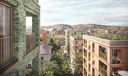 Das Lui One soll ein grünes Stadtquartier neben dem Bamberger Bahnhof werden. Das Lui One soll ein grünes Stadtquartier neben dem Bamberger Bahnhof werden.
