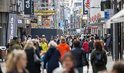Innenstadt Köln - Fußgängerzone Innenstadt Köln - Fußgängerzone