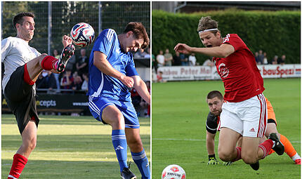 Ein Platz in der Kreisklasse noch frei: Um diesen streiten sich am Sonntag die TSG 05 Bamberg um Felix Schmoll (l., in Weiß) und der DJK-SV Sambach um Finn Sundhaus (r.) Ein Platz in der Kreisklasse noch frei: Um diesen streiten sich am Sonntag die TSG 05 Bamberg um Felix Schmoll (l., in Weiß) und der DJK-SV Sambach um Finn Sundhaus (r.)