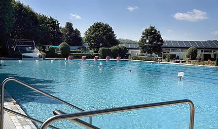 Das Schwimmbad „Rodach Beach“ Das Schwimmbad „Rodach Beach“