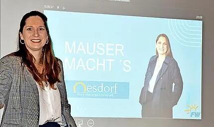 Anne MauserForchheim & Fränkische Schweiz Anne Mauser kandidierte als Bürgermeisterkandidatin in Heroldsbach. Drei Monate nach der Wahl wurde sie für ihr Engagement öffentlich schikaniert.