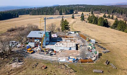 Kissinger Hütte in der Rhön Kissinger Hütte in der Rhön